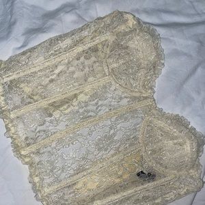 Lace corset